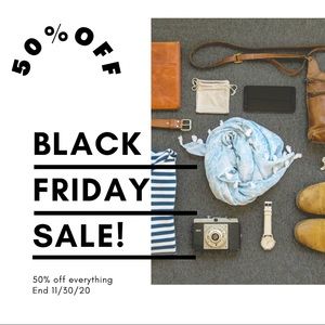 50% off everything
